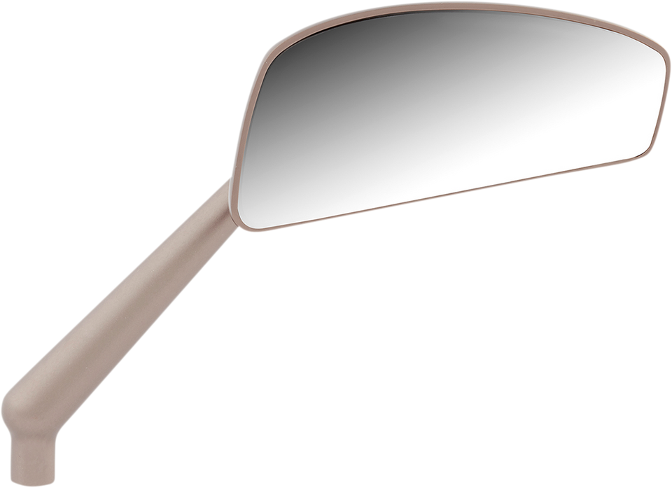 Tearchop Mirror - Righthand - Titanium - Lutzka's Garage