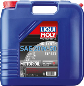 H-D® Synthetic 4T Street Oil - 20W-50 - 20L - Lutzka's Garage