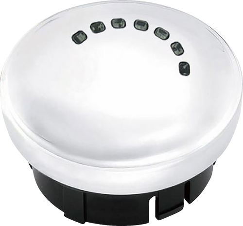 LED Fuel Gauge - Chrome - Lutzka's Garage