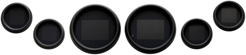 MLX 6-Gauge Instrument Kit - Black Bezel - Lutzka's Garage