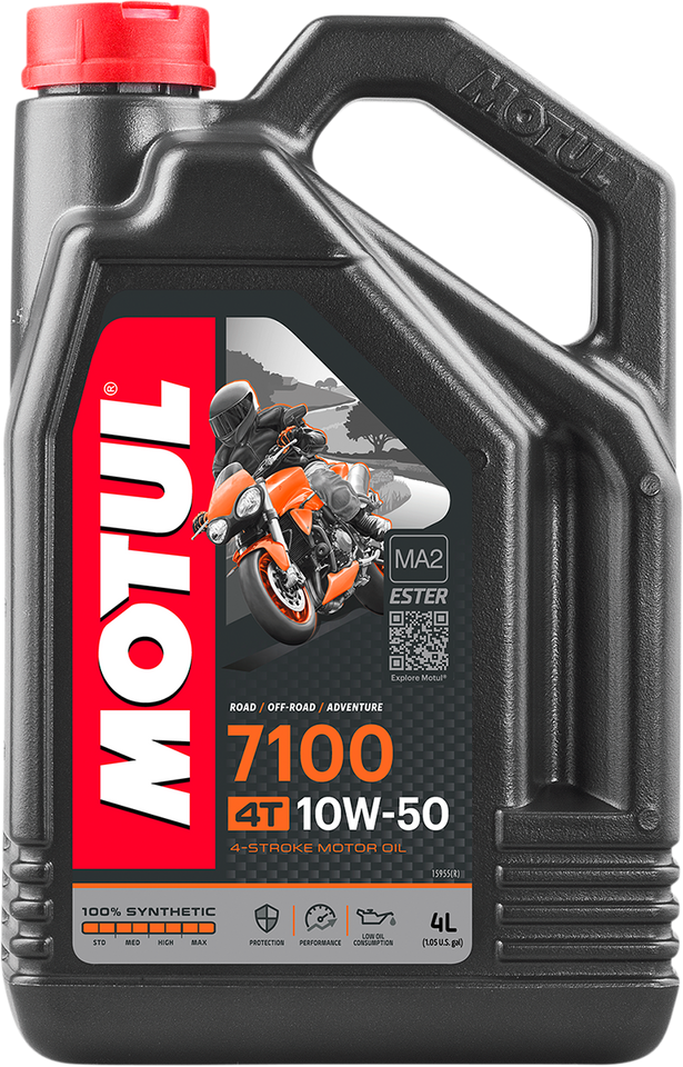 7100 4T Synthetic Oil - 10W-50 - 4 L - Lutzka's Garage