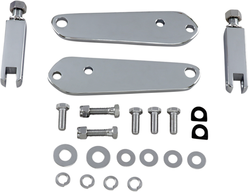 Highway Peg Mount - Chrome - Dyna - Lutzka's Garage