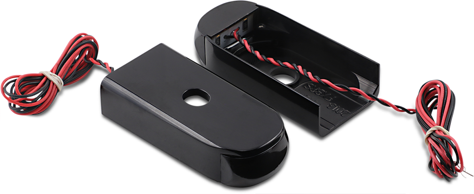 LED Strut Light - Smoke/Red Black FXBR