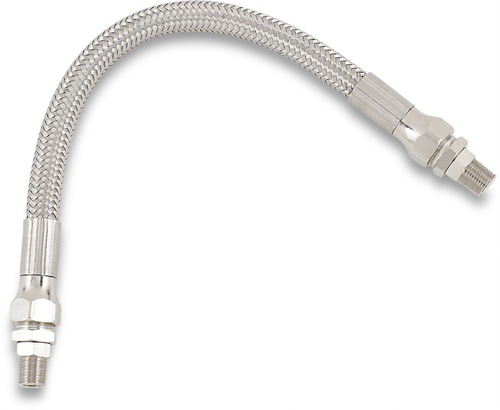 Oil Line with Fittings - Stainless Steel - 9