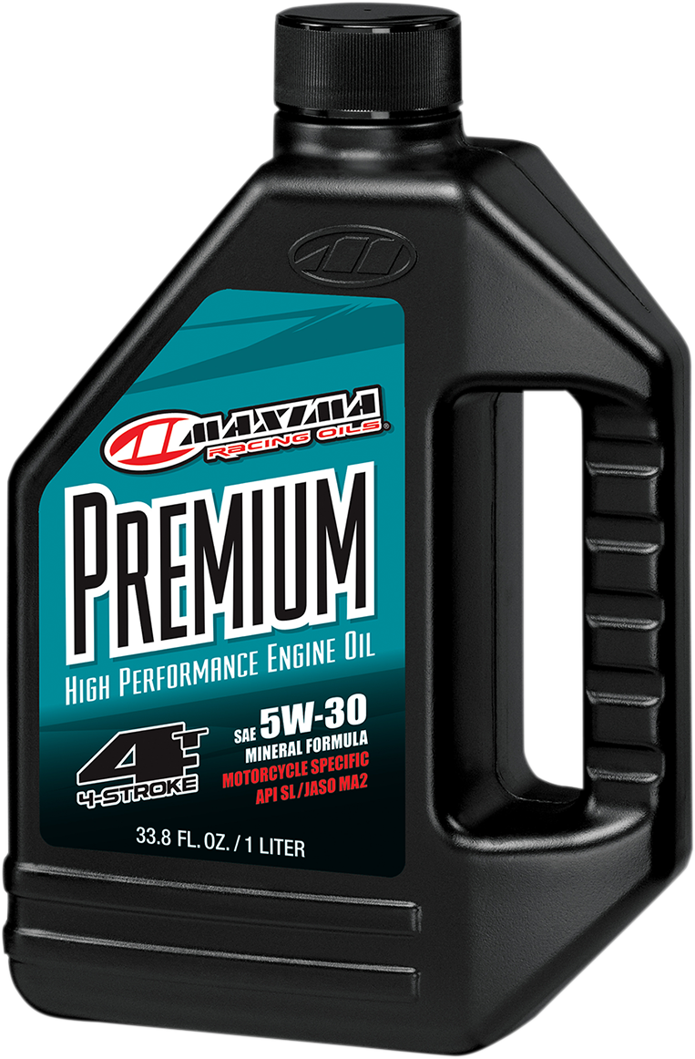 Premium High Performance Mineral 4T Engine Oil - 5W30 - 1 L - Lutzka's Garage