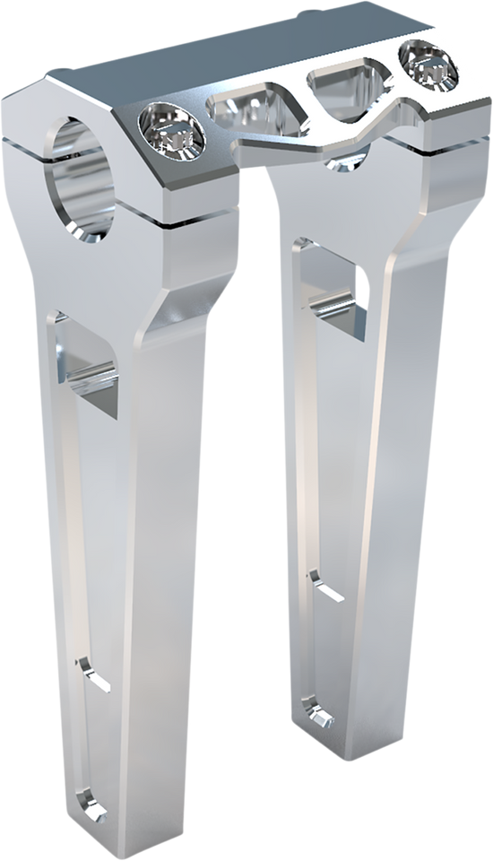 Risers - Straight - 8" x 1-1/4" - Raw - Lutzka's Garage