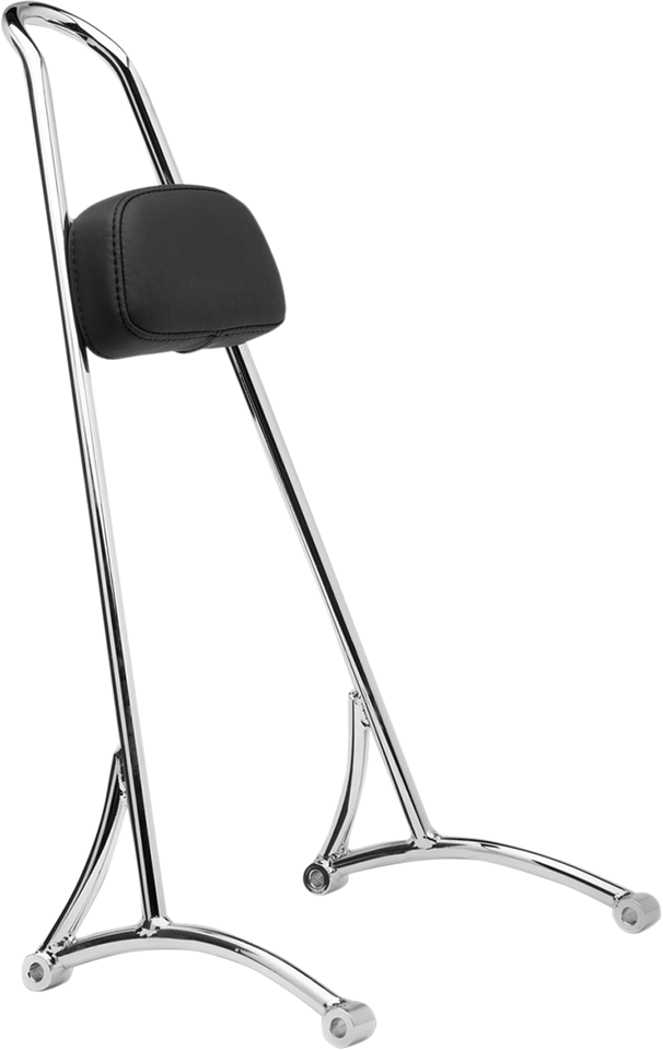 Tall Sissy Bar - Chrome - Lutzka's Garage