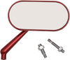 Oval Mirror - Red - Right - Lutzka's Garage