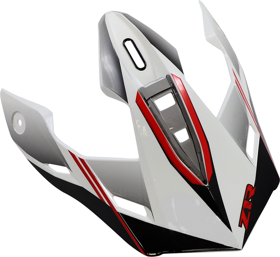 Range Visor Kit - Bladestorm - Black/Red/White - Lutzka's Garage