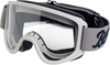 Moto 2.0 Goggles - Script - Titanium - Lutzka's Garage