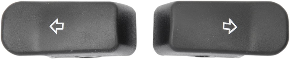 Turn Signal Switch Extension Caps - 11-17 - Black - Lutzka's Garage