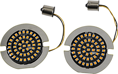 Flat-Style Turn Signal Insert - Amber - Lutzka's Garage