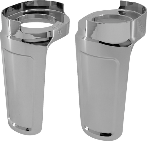 Fork Cover - Chrome - Lutzka's Garage