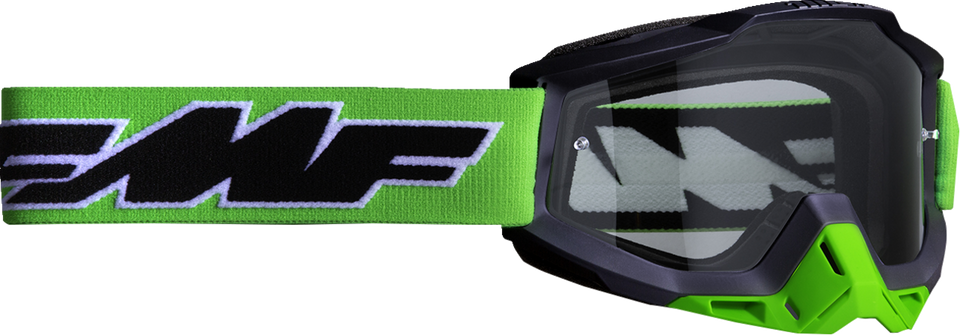 PowerBomb Goggles - Rocket - Lime - Clear - Lutzka's Garage