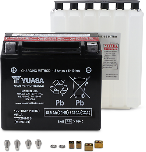 AGM Battery - YTX20H-BS .93 L