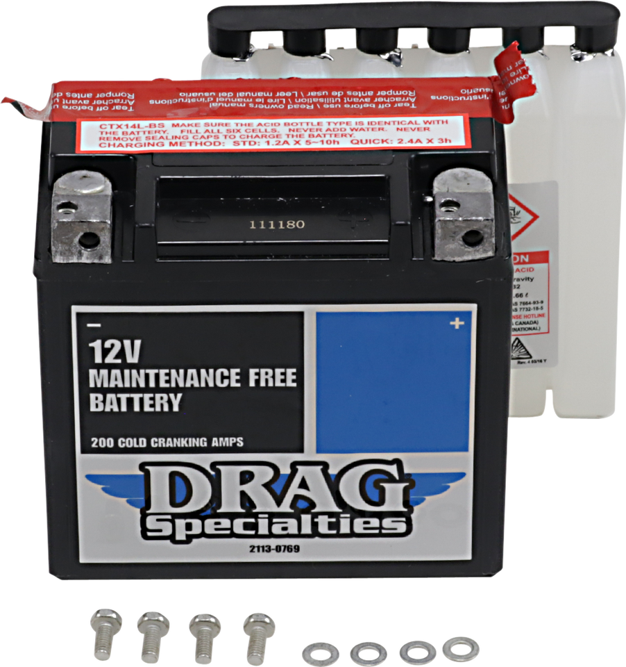 AGM Battery - YTX14LBSFT