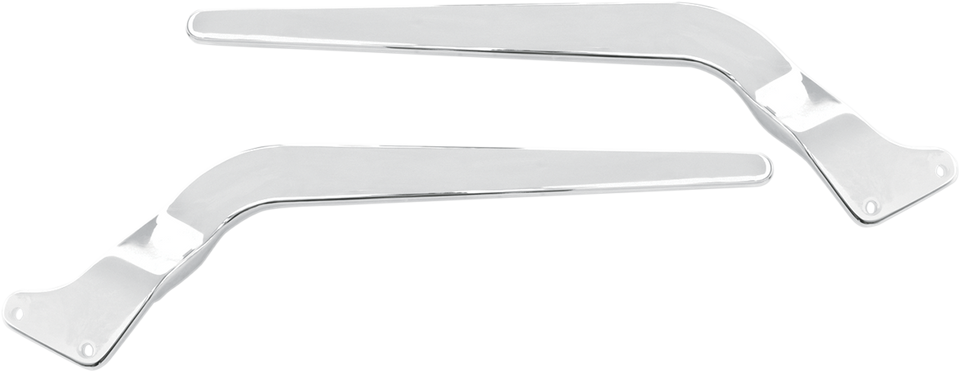 Rear Fender Strut - Smooth - Chrome - Lutzka's Garage