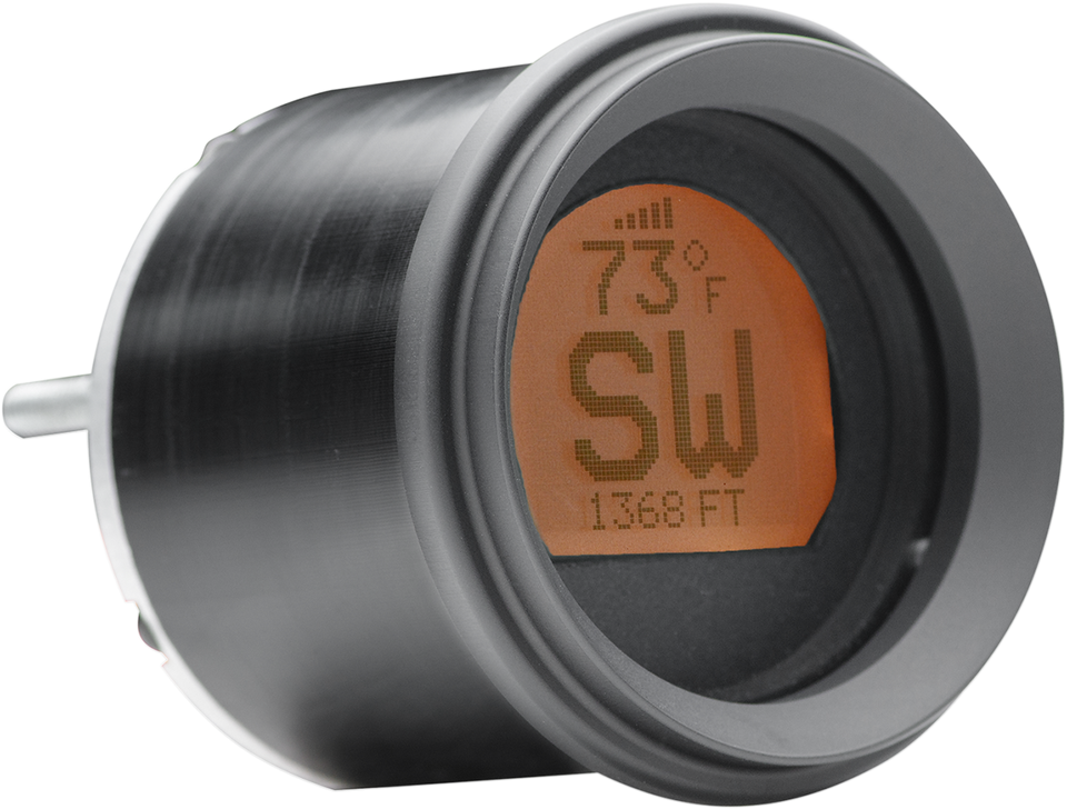 2-3/16" Stand-Alone LCD GPS Compass - Black/Black - Lutzka's Garage