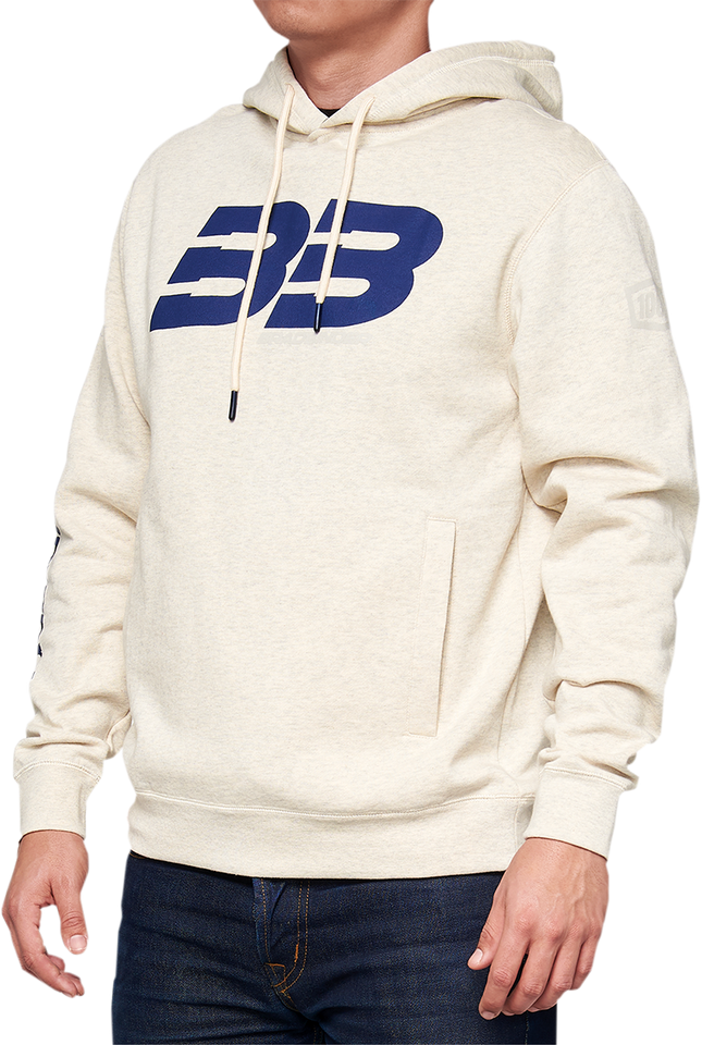 BB33 Pullover Welt Pocket Hoodie - Oatmeal - Small - Lutzka's Garage