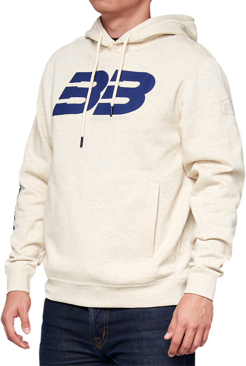 BB33 Pullover Welt Pocket Hoodie - Oatmeal - Small - Lutzka's Garage