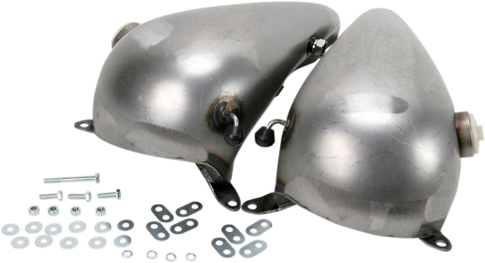 Fat Bob Gas Tank with Twist-Lock Gas Cap - 3.5 Gallon - Lutzka's Garage