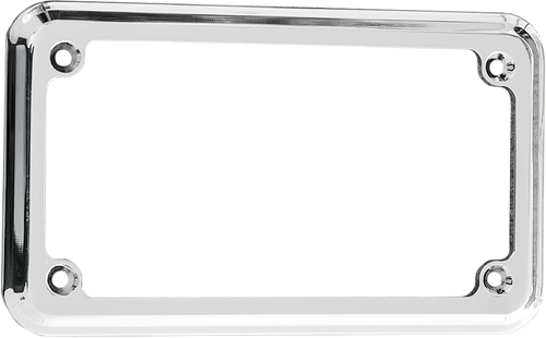 License Plate Frame - Chrome - Lutzka's Garage