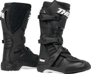 Youth Blitz XR Boots - Black/White - Size 1 - Lutzka's Garage