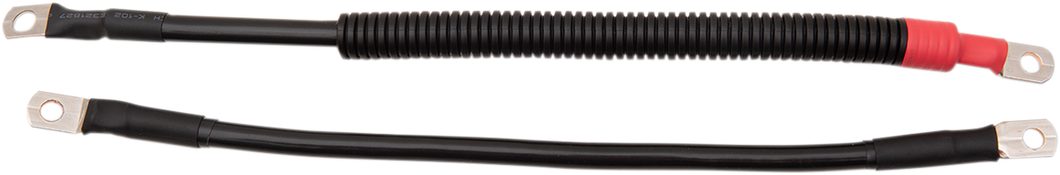 Black Battery Cable Set - 10-13 XL
