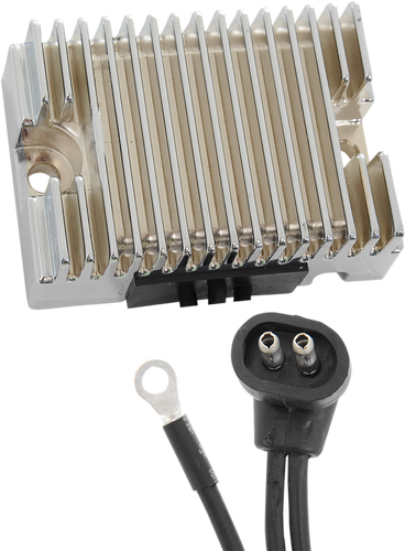 Regulator - Big Twin 89-99 - Chrome - Lutzka's Garage