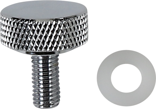 Seat Knob - Chrome - 1/4-28 - Lutzka's Garage