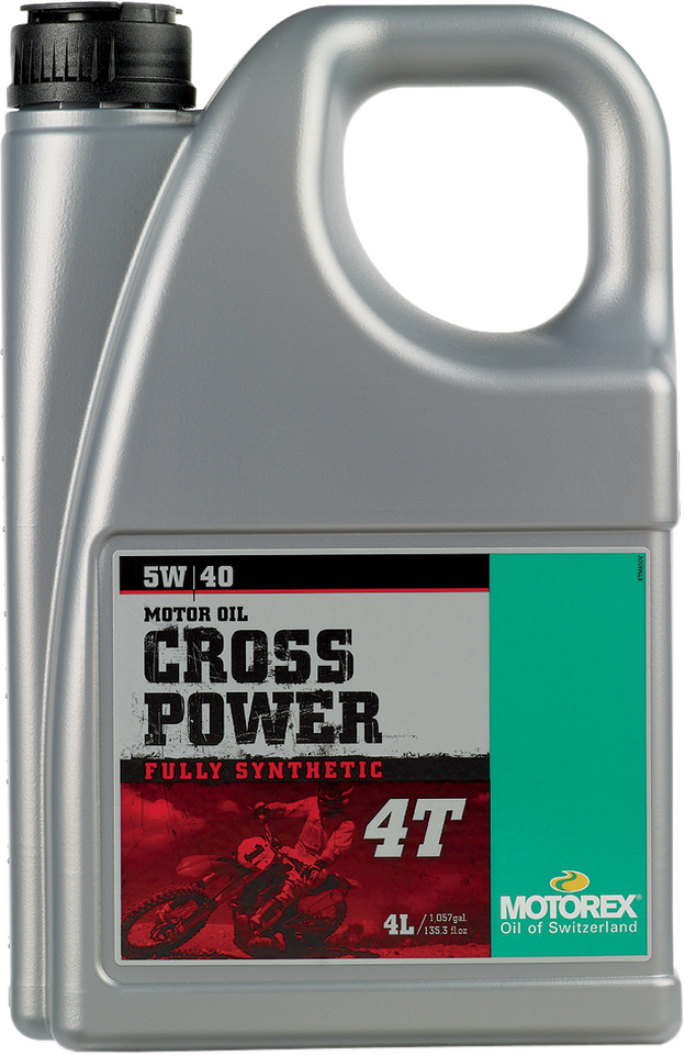 Cross Power Synthetic 4T Engine Oil - 5W-40 - 4 L - Lutzka's Garage