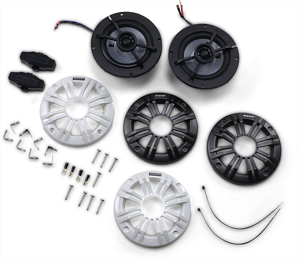 All-Weather 4" 2-way 4 Ohm Speakers