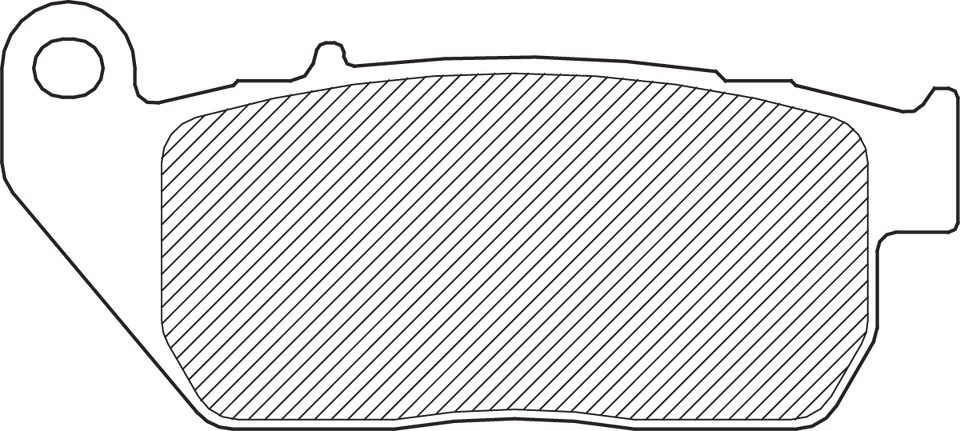 Semi-Metallic Brake Pads - Front
