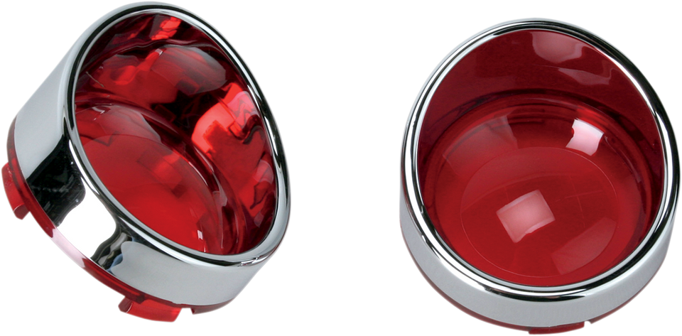 Visor-Style Bezel/Lenses - Red - Lutzka's Garage