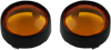 Bullet Signal Lenses - Black/Amber - Lutzka's Garage