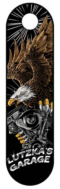 Lutzka's Garage Special Edition Flying Eagle Skateboard