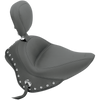 Studded Touring Solo Seat - Drivers Backrest