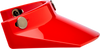 Moto 3-Snap Visor - Red - Lutzka's Garage