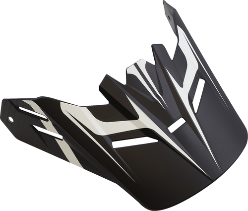 Youth Rise Visor Kit - Flame - Black - Lutzka's Garage