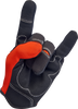 Moto Gloves - Orange/Black - XS - Lutzka's Garage