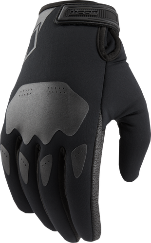 Hooligan Insulated CE Gloves - Black - Small - Lutzka's Garage
