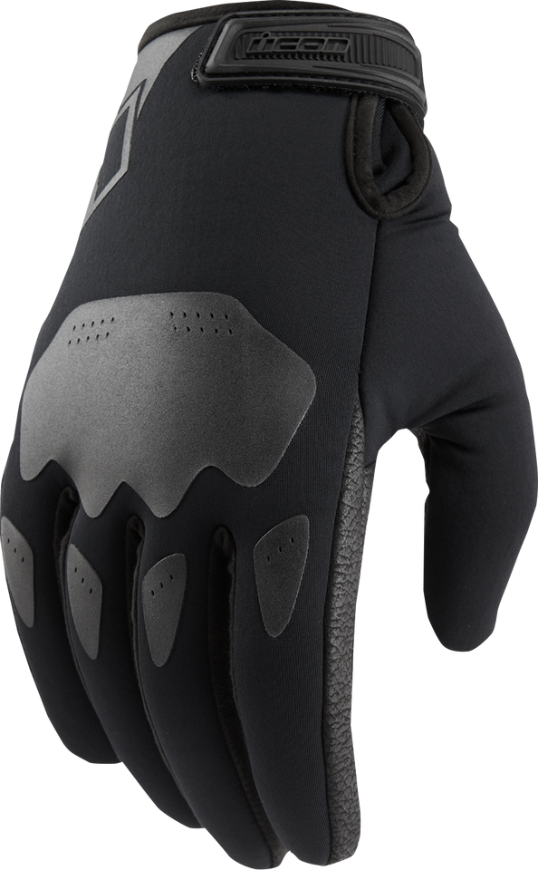 Hooligan Insulated CE Gloves - Black - Small - Lutzka's Garage