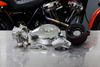 Carburetor G and Stealth Air Kit - Chrome - Big Twin 84-99 - Lutzka's Garage