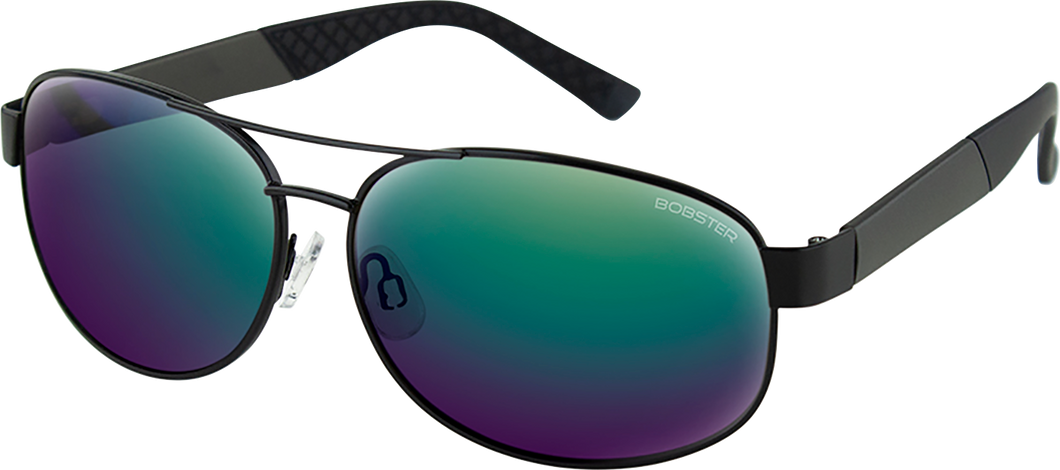 Commander Sunglasses - Charcoal/Black - Lutzka's Garage