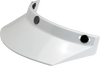 Moto 3-Snap Visor - White - Lutzka's Garage