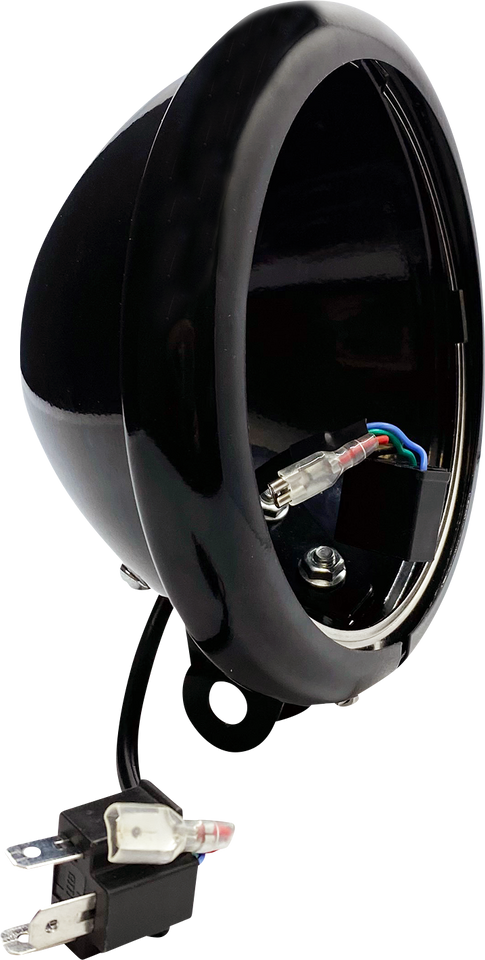 Headlight Bucket - 5-3/4" - Black - Lutzka's Garage