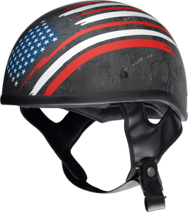 CC Beanie Helmet - Justice - Black/Red/White/Blue - XS - Lutzka's Garage