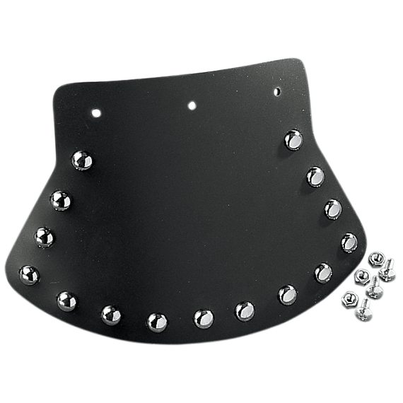 Mud Flap - Studded with Plain Center - 9.5" W x 6.5" H