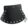 Mud Flap - Studded with Plain Center - 9.5" W x 6.5" H
