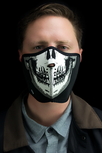 Half Mask - Glow Skull Face